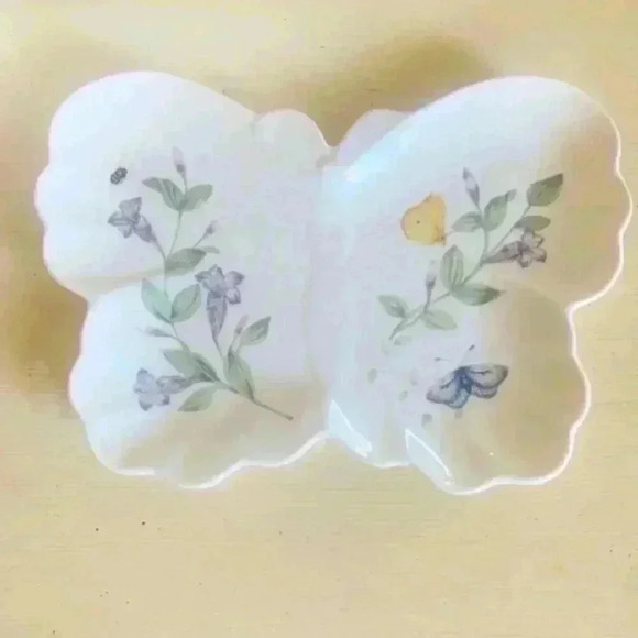Lenox Hors d'Oeuvre Tray Butterfly Meadow - Picture 1 of 3